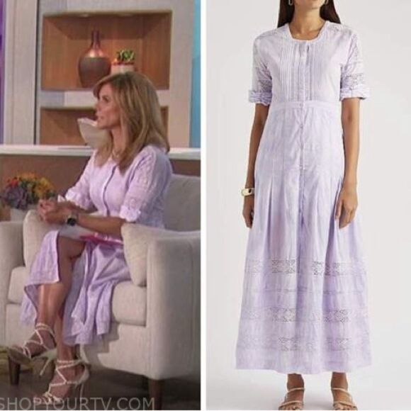 LoveShackFancy Edie Lace Short Sleeve Shirt Dress, NWT, Size XS - Picture 15 of 15